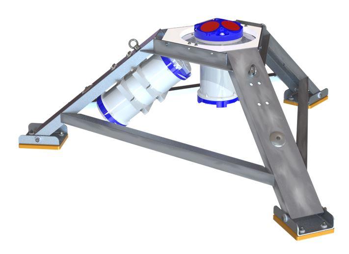 DeepWater Buoyancy Diver-Serviceable Bottom Mount