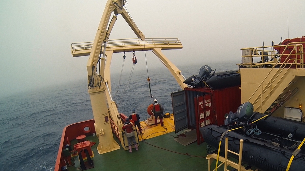 NOAA Deployment of DeepWater Buoyancy ADCP Buoy
