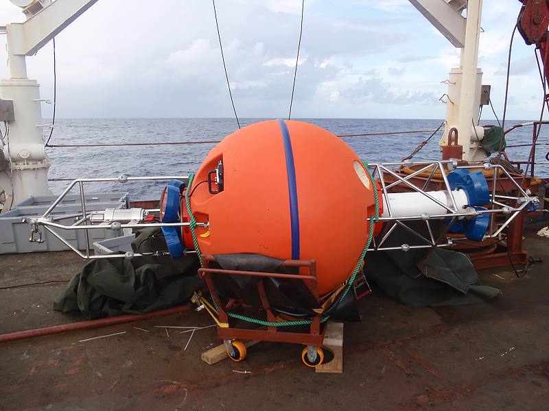 Spherical ADCP Buoy with Teledyne RDI Long Ranger - India Arctic