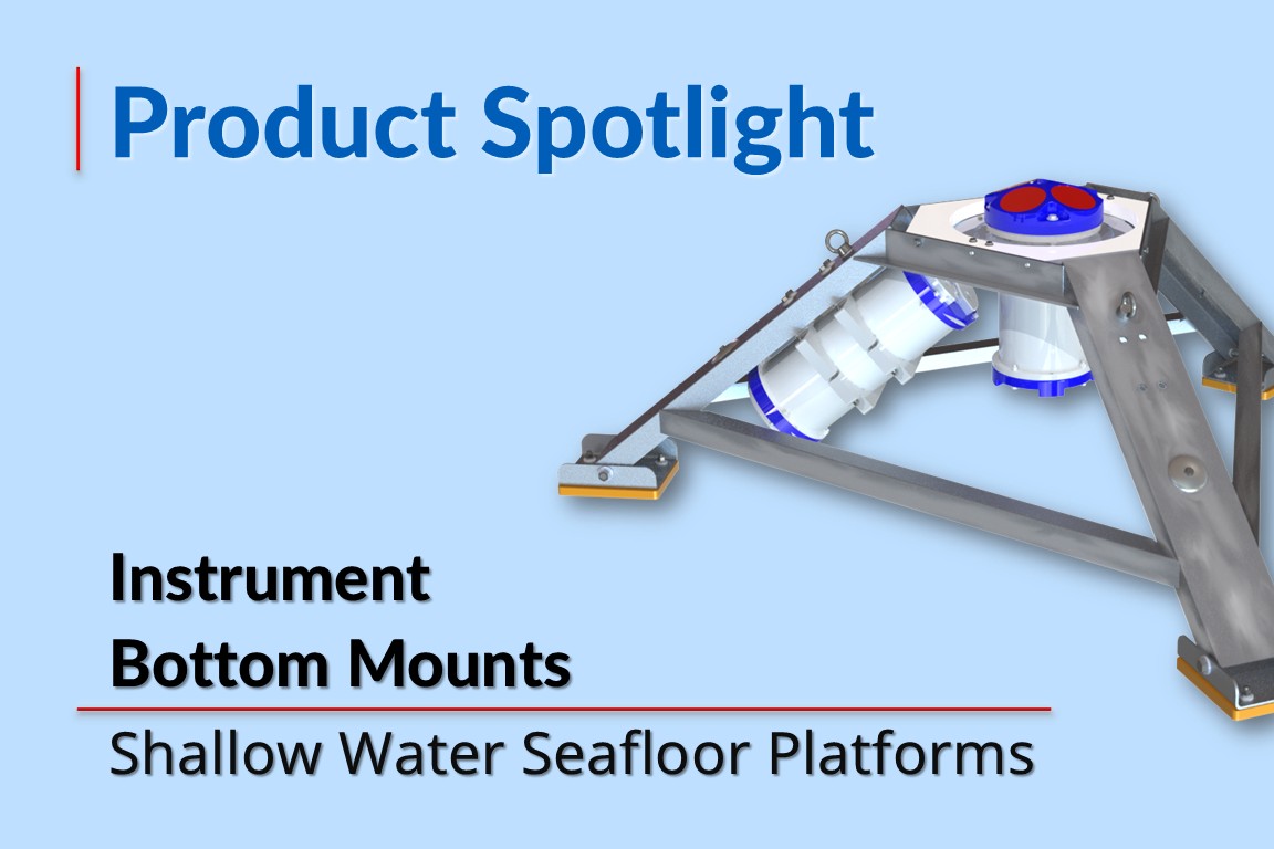 DeepWater Buoyancy Product Spotlight - Instrument Bottom Mounts Product Spotlight - MiniMod Small Modular Buoy