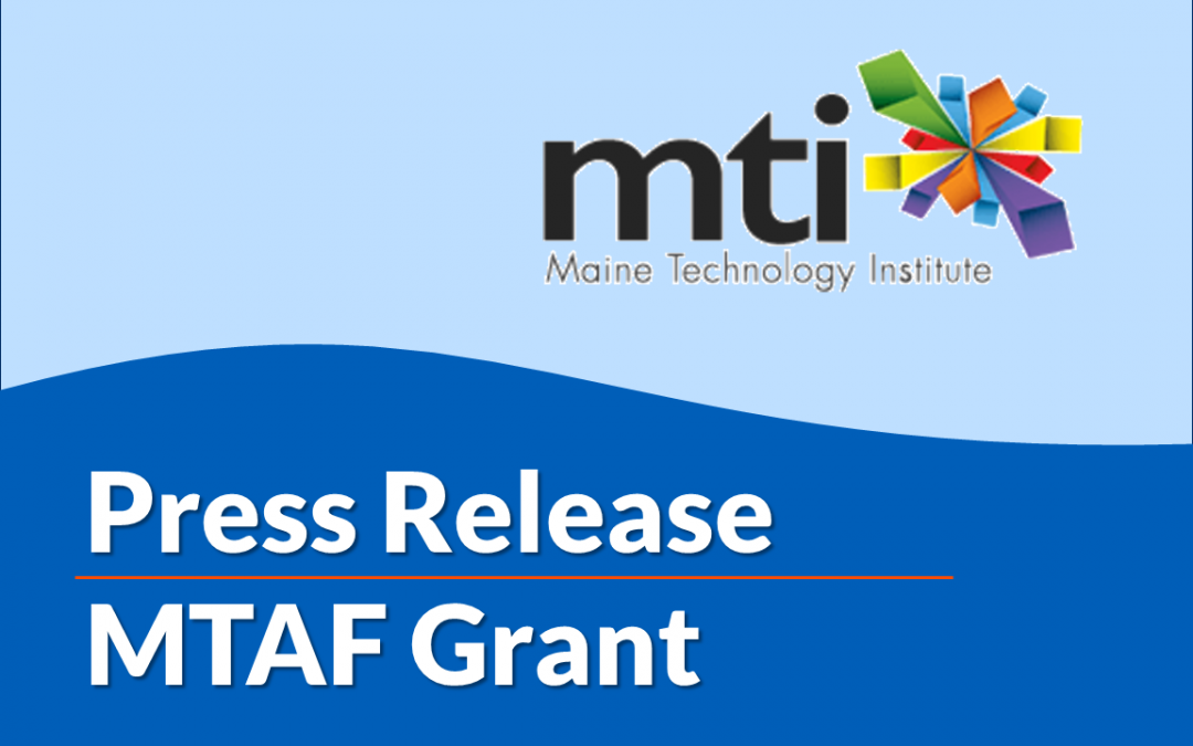 DeepWater Buoyancy Selected for Maine Technology Asset Fund Grant
