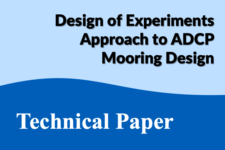 Technical Paper: DoE Approach to Mooring Design