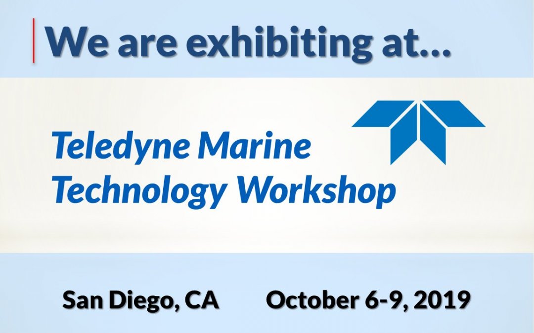 2019 Teledyne Marine Technology Workshop