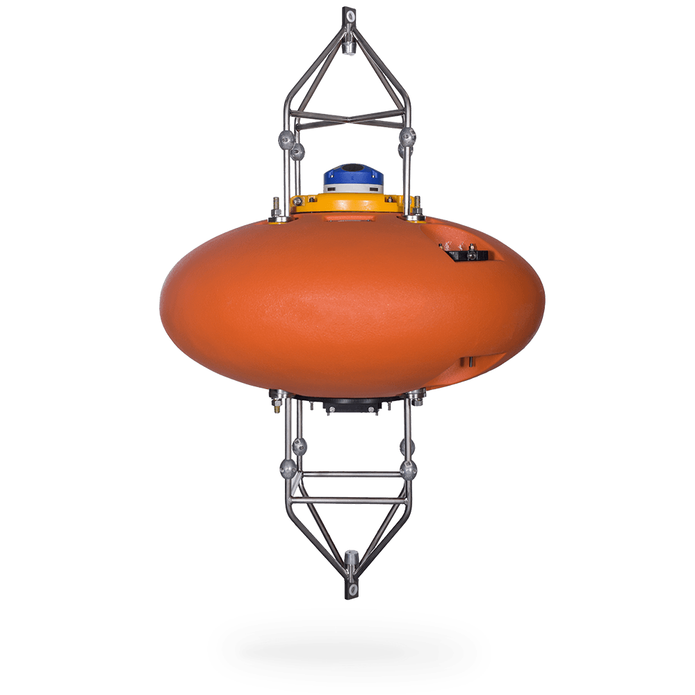 DeepWater Buoyancy Elliptical ADCP Buoy with Teledyne Sentinel